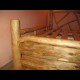 Dřevěná manželská postel, CP03